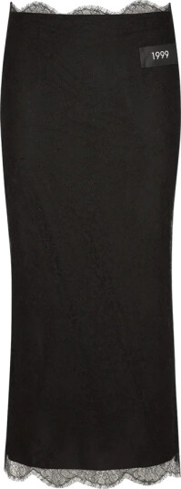Dolce & Gabbana Dame Skjørt Svart M,