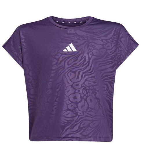 Adidas Sport Performance Treningstopp JG PR Tee Lilla Adidas Sport Performance Treningstopp JG PR Tee Lilla