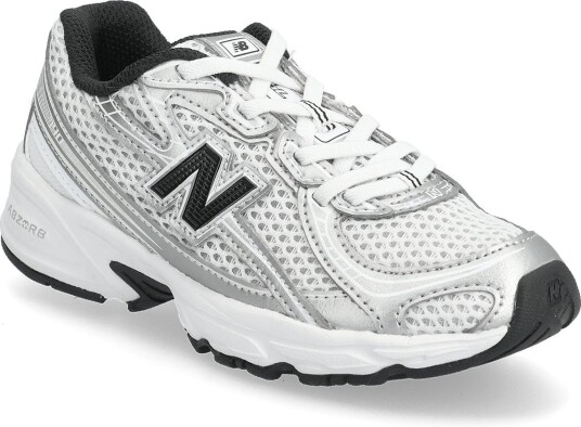 New Balance New Balance 740 Kids Bungee Lace   SILVER METALLIC   34.5