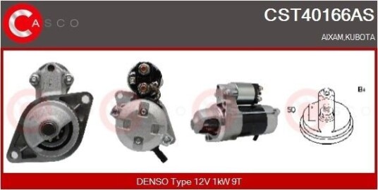CASCO CST40166AS Starter CASCO CST40166AS Starter