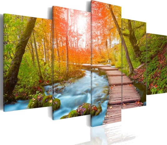Bilde By The Riverside 100x50 Artgeist sp. z o. o.
