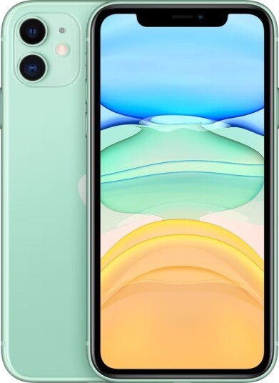 Apple iPhone 11 128GB Grønn med A13 Bionic-prosessor