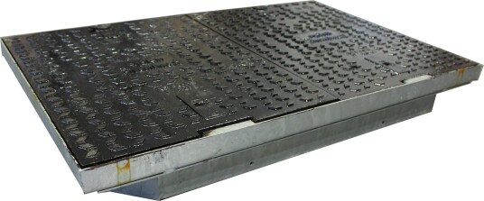Melbye FF9060 B125 Støpejernslokk B125