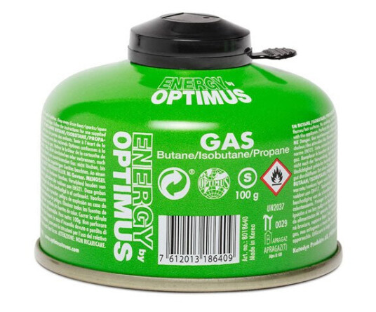 Optimus gassboks 100g (butan/isobutan/propan)
