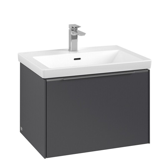 Villeroy & Boch Subway 3.0 Servantskap m/1 skuff 622x429x478 mm Grafitt Matt