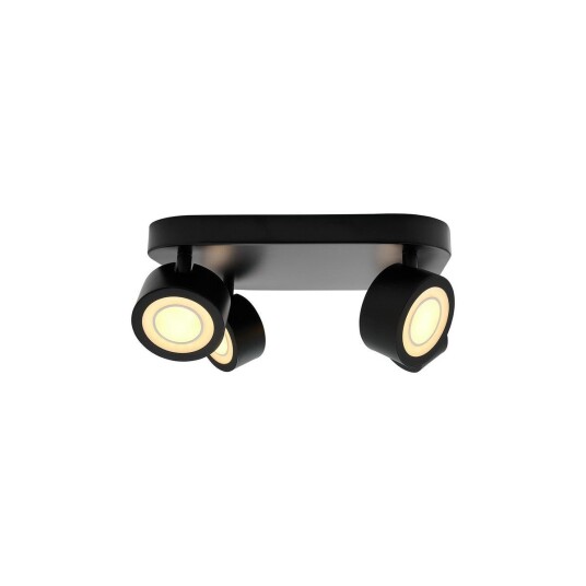 Clyde taklampe 4 x 3,5W 2700 Kelvin - 3-step dim - Svart