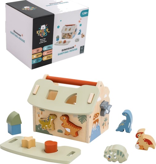 Kinder And Kids Sorteringsboks Dinosaur