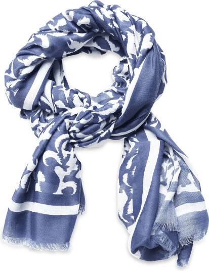 Fransa Frsanni Scarf   Navy   ONE SIZE