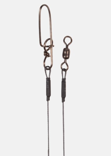 CWC TI Wire Leader,7 strand 24" 75lb Stay Lok #4,5 CWC TI Wire Leader,7 strand 24" 75lb Stay Lok #4,5