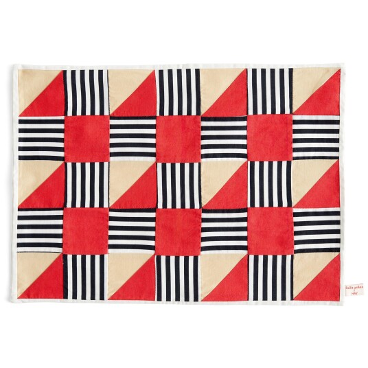Hay Sobremesa bordbrikke stripe red