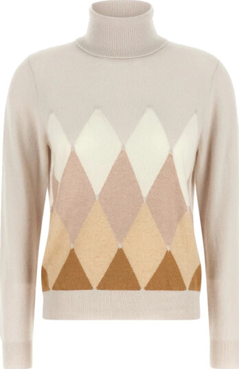 Ballantyne Dame Strikkevarer Beige XS,