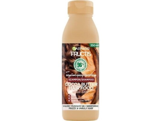 Garnier Garnier_Fructis Kakaosmør Hair Food Shampoo Sjampo For Krusete Og Uregjerlig Hår 350Ml Garnier Garnier_Fructis Kakaosmør Hair Food Shampoo Sjampo For Krusete Og Uregjerlig Hår 350Ml