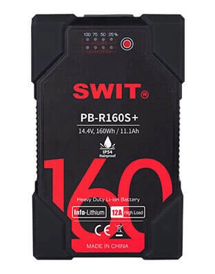 SWIT PB-R160S+ V-Mount Batteri 160Wh IP54 vann- og støtsikker