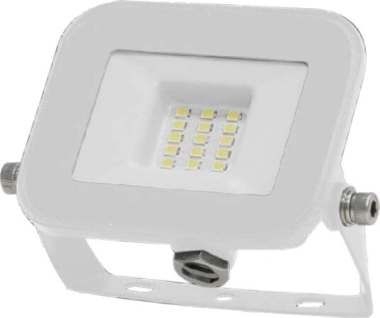 V Tac 10W LED lyskaster Samsung LED chip arbeidslampe utendørs Dimbar : Ikke dimbar Farge på huset : Hvit Kulør : Kald