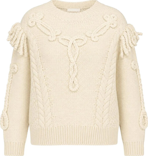 Isabel Marant Dame Strikkevarer Beige L,