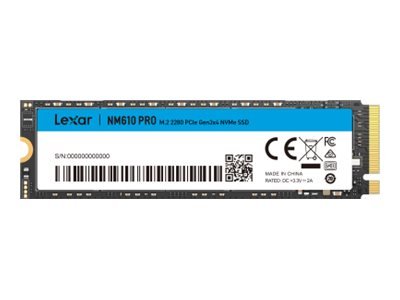 Lexar 2Tb Ssd (Opptil 3300Mb/S Lesing, 2600Mb/S Skrive1)