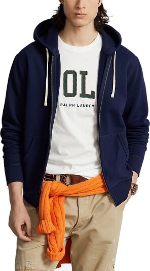 The R.L. Fleece Hoodie Cruise Navy The R.L. Fleece Hoodie Cruise Navy