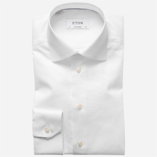 Eton Contemporary Fit Shirt White Eton Contemporary Fit Shirt White