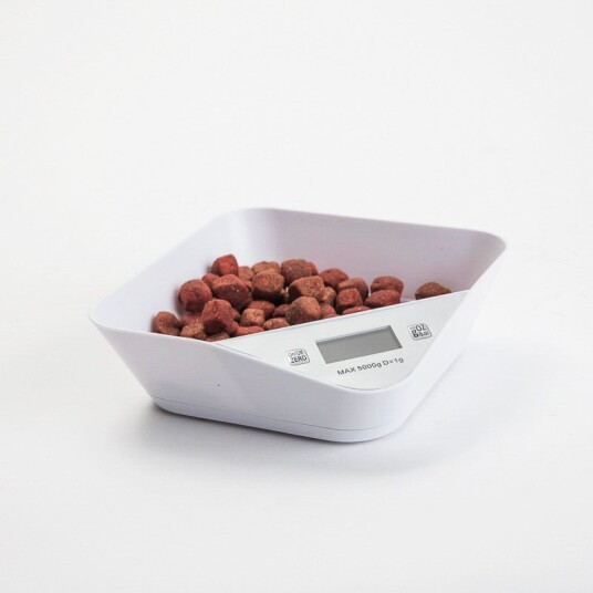 Matvekt Matskål Med Vekt Digitaldisplay 1Ltr/5Kg