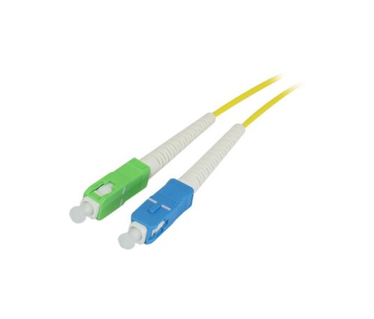 Synergy Fiberkabel Simplex SC/SC-APC OS2 2m