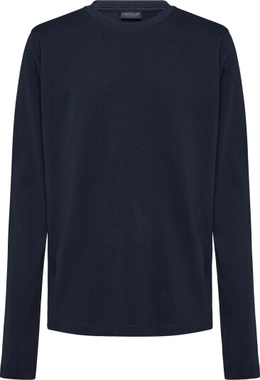 Lexington Clothing Long Sleeve Cotton Tee Navy S