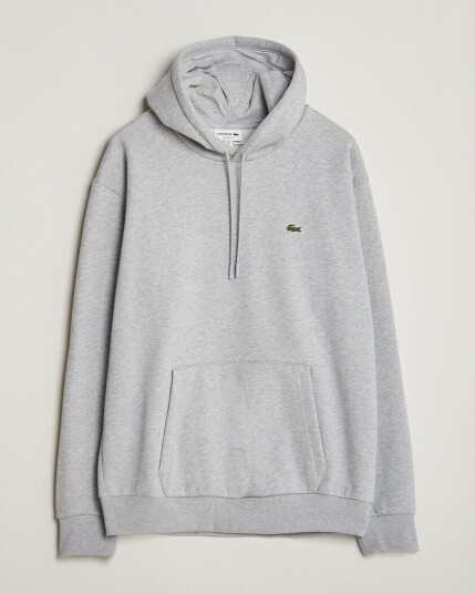 Lacoste Hoodie Silver Chine