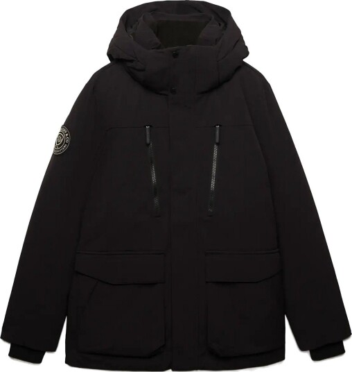Superdry City Parka JET BLACK 3XL