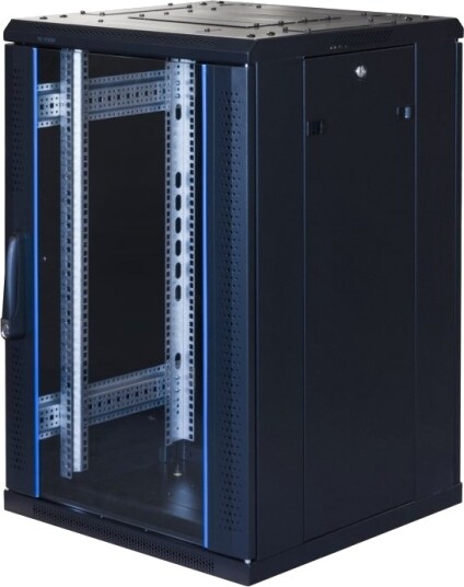 Systemg 19" Skap 18U 600X600 Glassdør Per Systemg 19" Skap 18U 600X600 Glassdør Per