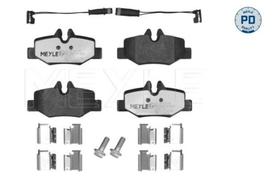 Bremseklosser MEYLE 025 240 0817/PD