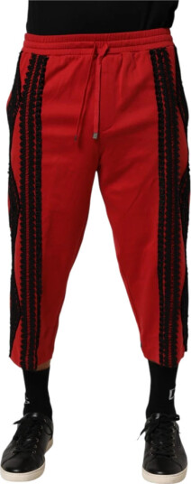 Dolce & Gabbana Herre Bukser Rød M,