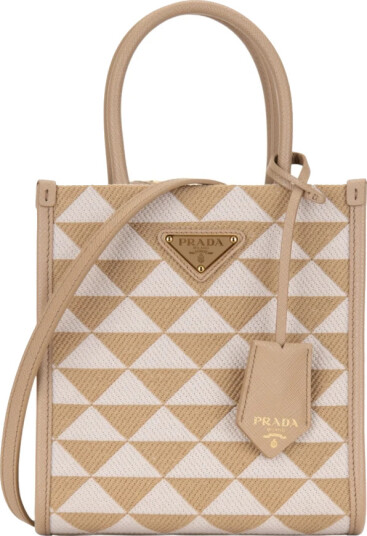 Prada Dame Vesker Beige ONE SIZE, Prada Dame Vesker Beige ONE SIZE,
