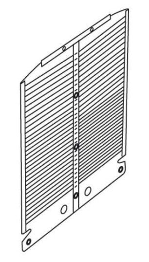 Dualit Reservedel mellomelement classic brødrister 6 skiver