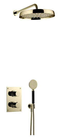Tapwell Arm7268 ED2 Takdusj Innbygging Honey Gold (TA-9426734)
