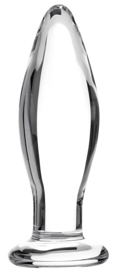 Sinful BumBum Glass Butt Plugg Medium     - Klar