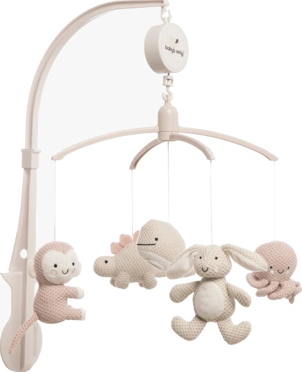 BabyS Only Musikkuro Animals Old Pink/Warm Linen