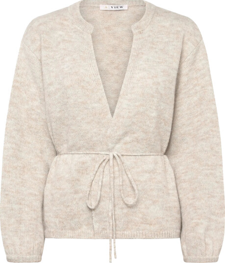 A-View Lisette Knit Cardigan - Beige - XL