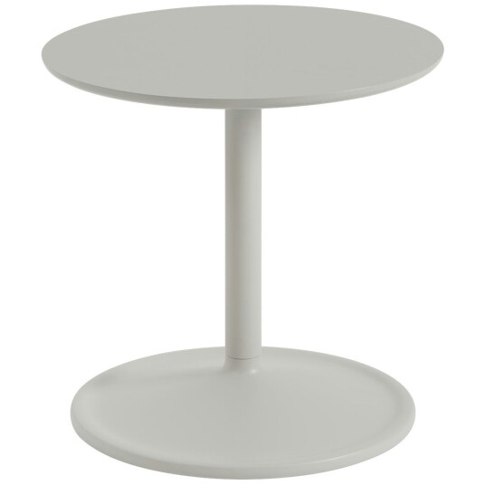 Muuto Soft Sidebord Ø41x40 cm Linoleum Grå
