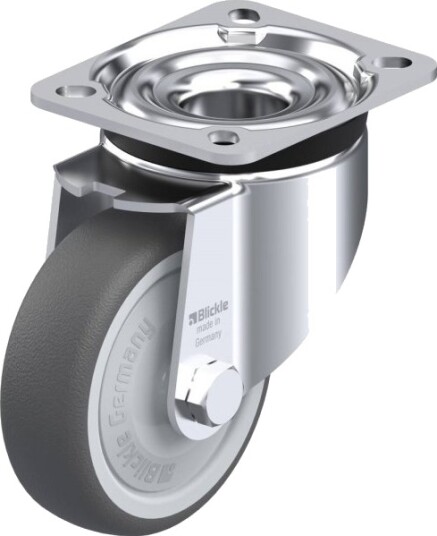Blickle 740800 Lk-Path 100Kf-1 Hjul, Hjuldiameter 100 Mm, Bæreevne Maks. 200 Kg - 1 Stk
