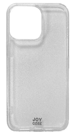 Joy Case iPhone 15 Pro Max Joy Deksel Hybrid Glitter Deksel - Gjennomsiktig / Sølv