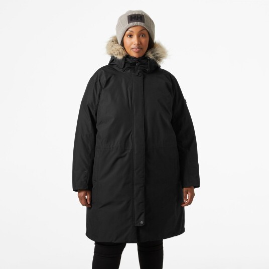 Helly Hansen Senja Plus Parkas Dame Svart 1x