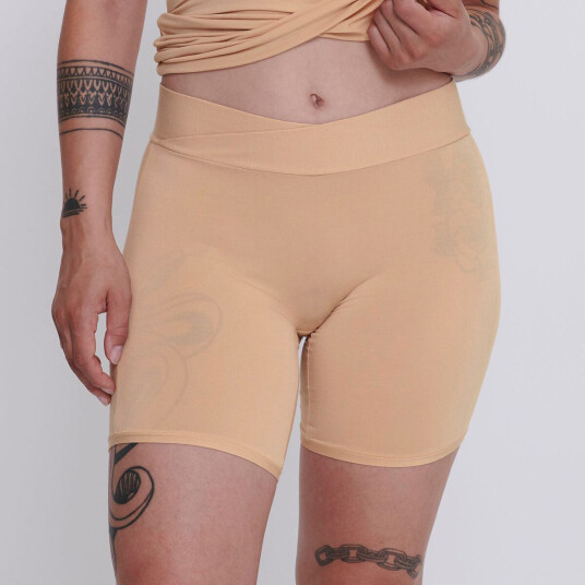 Sloggi Truser GO Allround Cyclist Shorts Beige One Size Dame