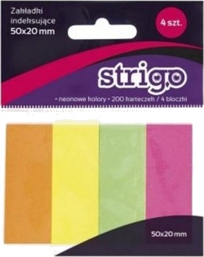 Strigo Selvklebende Lapper 50X20 Mm 200 Ark 329099