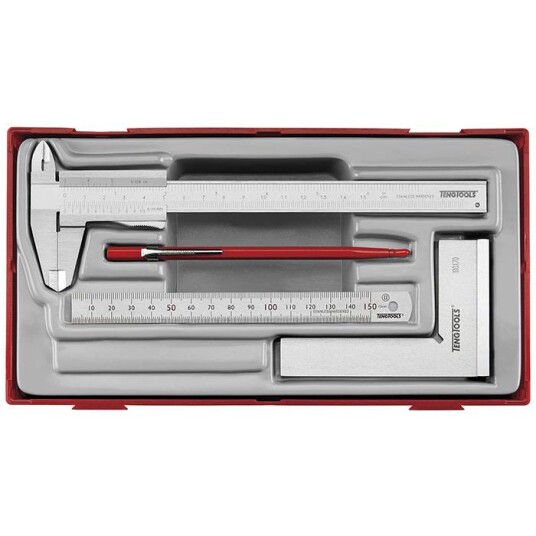 Teng Tools 270170103 Målesett 4 deler Teng Tools 270170103 Målesett 4 deler