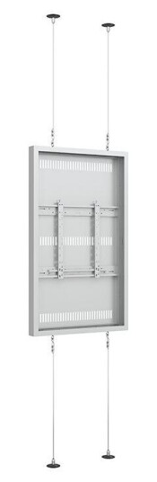 Multibrackets M Pro Series Wire F2C innhegning - lav profil - for flatpanel - medium - hvit