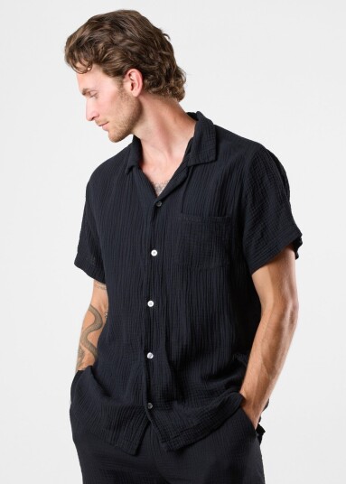 Max Shirt Black 2xl  Kortarmede Skjorter