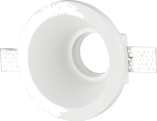 V Tac GU10 gips innfellingsspot rund Hvit hull: Ø13,2 cm mål: Ø13,2 x 7,4 cm uten lyskilde