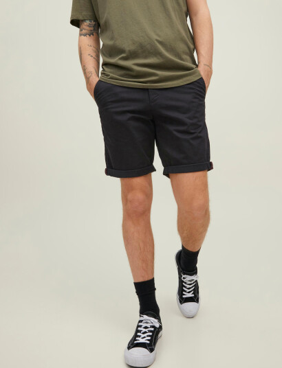 Jack & Jones Jpstbowie Shorts Solid Srt Sn - Black - M Jack & Jones Jpstbowie Shorts Solid Srt Sn - Black - M