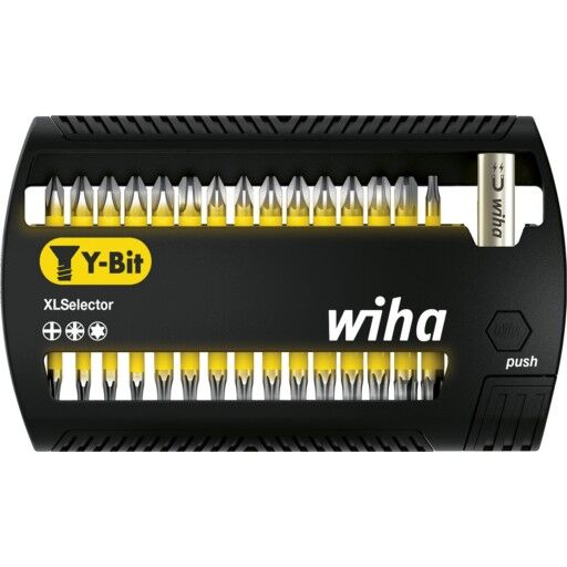 Wiha 41832, 32 Stykker, Philips, Pozidriv, Torx, Ph 1, Ph 2, Ph 3, Pz 1, Pz 2, Pz 3, T10, T15, T20, T25, T30, T40, 266 G