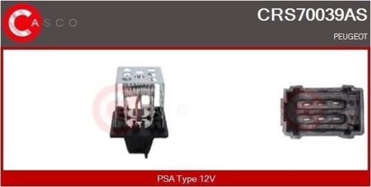 Motstand kupévifte CASCO CRS70039AS Motstand kupévifte CASCO CRS70039AS
