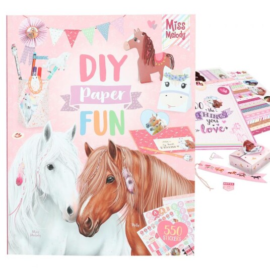 Miss Melody DIY Paper Fun Book 0412121